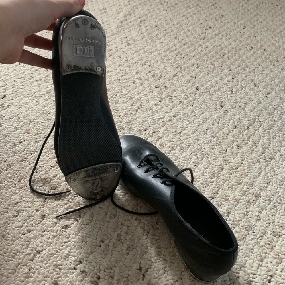 black tap shoes